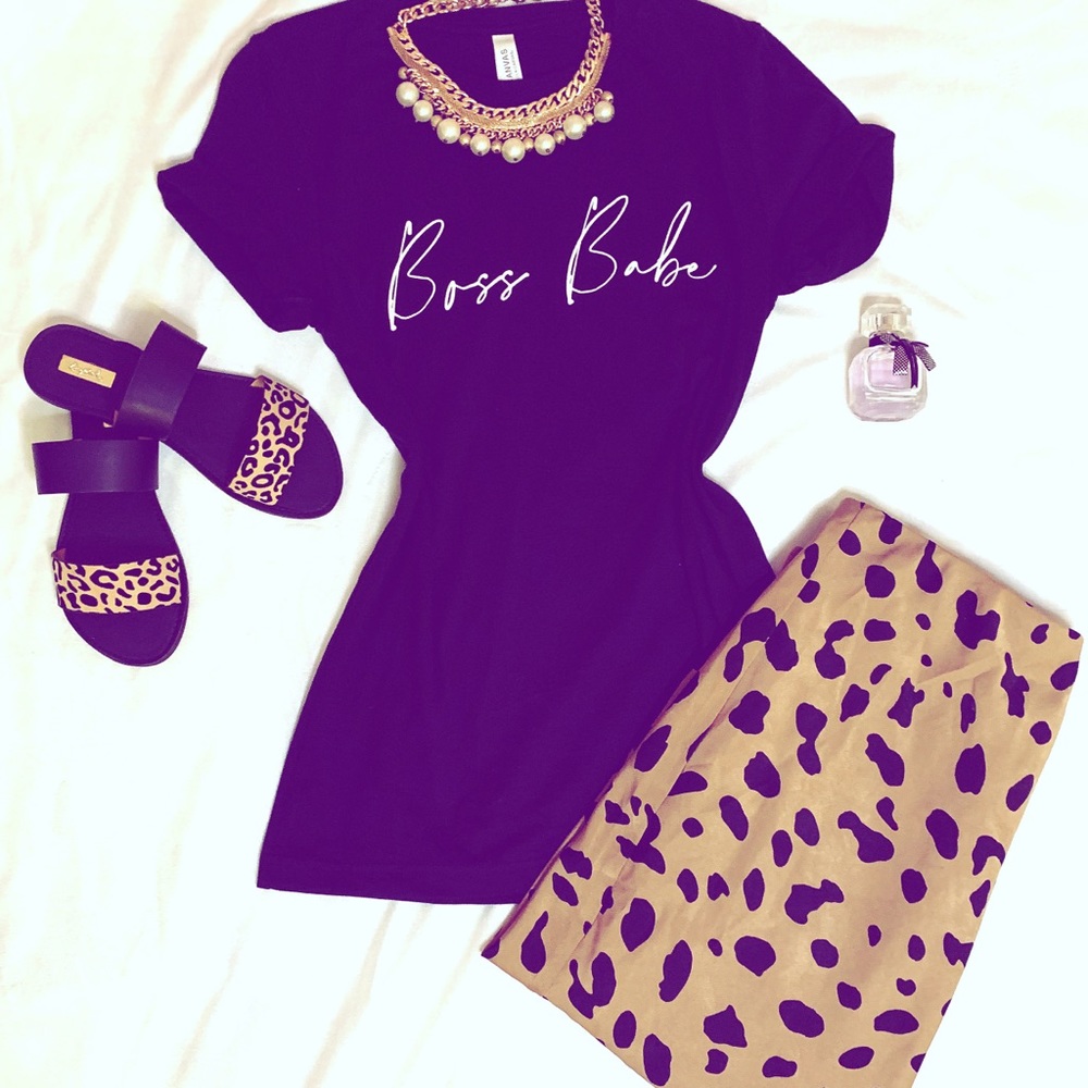 Boss babe tee